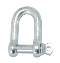 Standard shackle with eye bolt