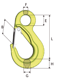 Eye sling hook type Typ EKN