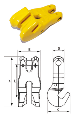 Shortening clutch type GKL with spring