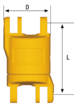 Isolated swivel type SKI