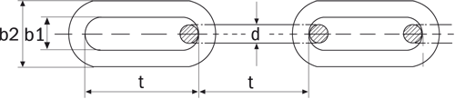 Chain DIN 763