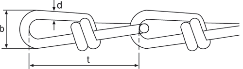 Knotenkette DIN 568