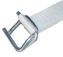 Locking clamps, galvanized