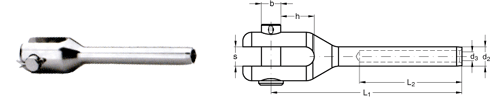 ASS Jaw terminal, Maxi type machined