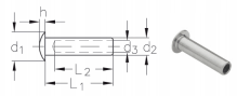 ASS Dome head terminal, Super-Mini type