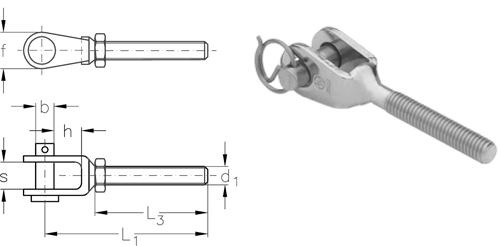 ASS Threaded jaw, Mini type