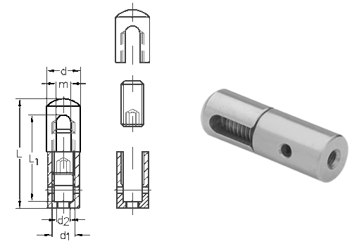 ASS Hanging unit, simple type with attaching sleeve