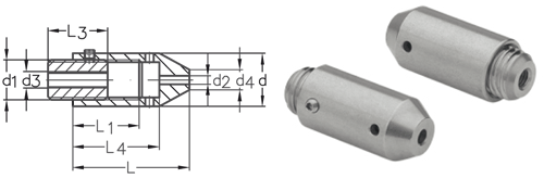 ASS Tensioning unit for decoration purposes