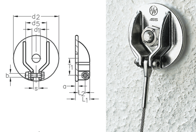 ASS Wall bracket, Y-type