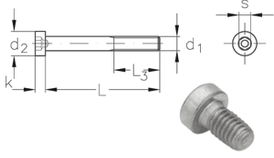 NIRO Cylindrical screw