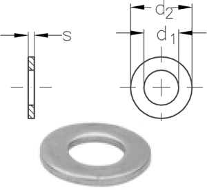 NIRO Washer DIN 125 Form A