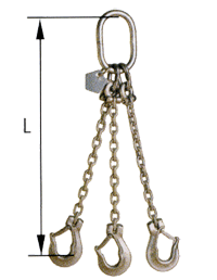 3-leg NIRO Lifting chain sling