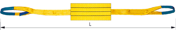 webbing sling EN 1492-1